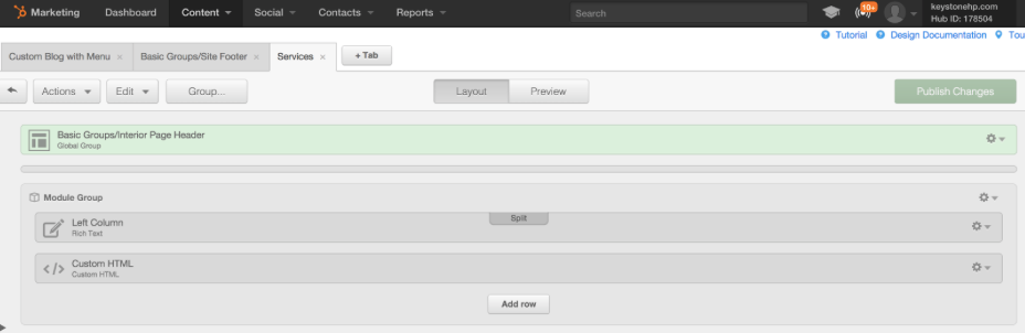 hubspot snippets