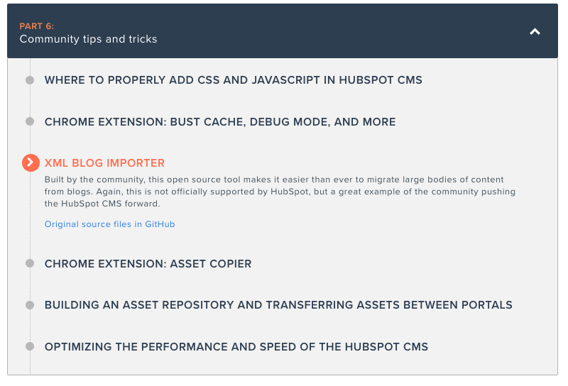 HubSpot CMS documentation and developer tools