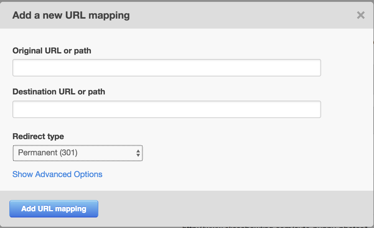 URL Mapping tool