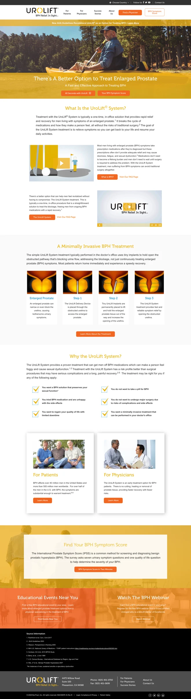 UroLift Homepage