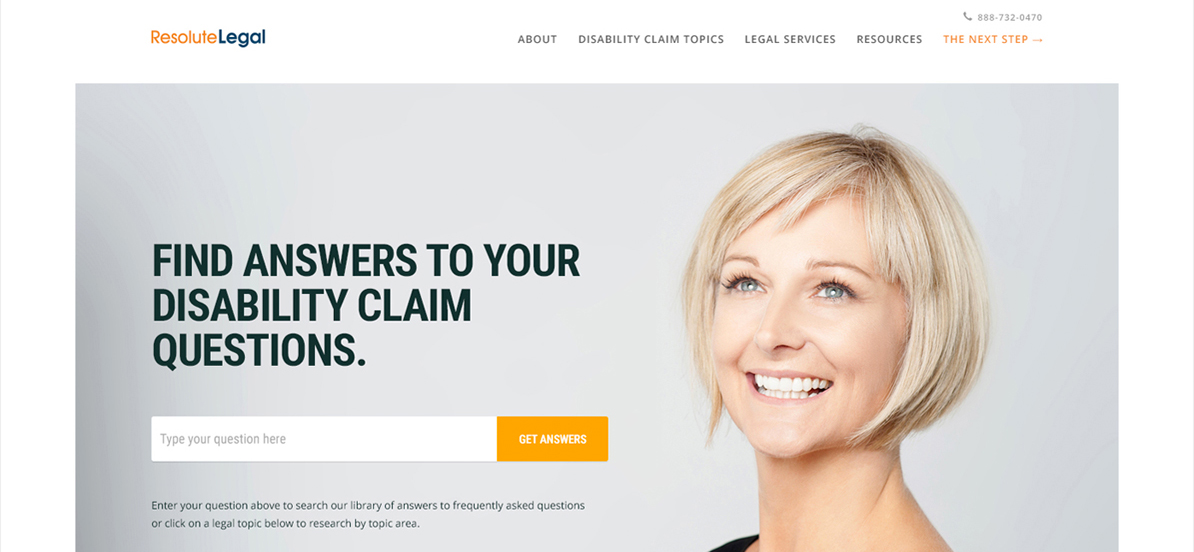 HubSpot CMS Resolute Legal Website Redesign